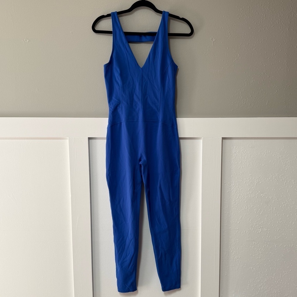Free People Movement Never Better One-Piece in Electric Cobalt Blue - Picture 8 of 13